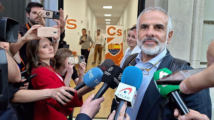 Especiales informativos - Ciudadanos pierde todos sus escaños pero Carrizosa anuncia que volverá a presentarse a las elecciones catalanas