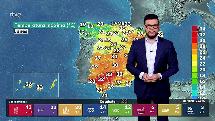 El tiempo - El Tiempo - 12/05/24 - RTVE.es