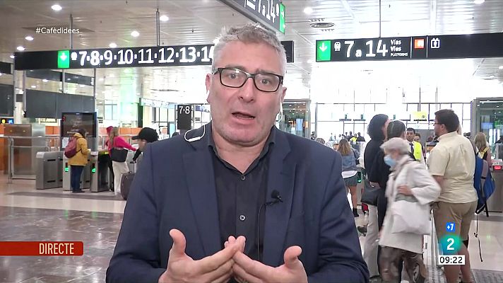 Cafè d'idees - Rodalies insta als Mossos a posar fi a la "xacra" de robatoris de coure