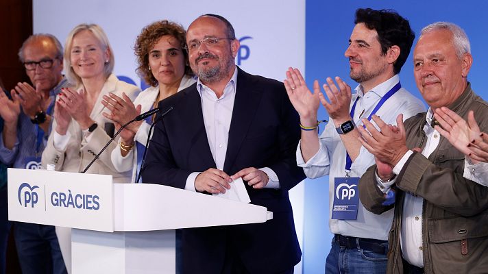 Telediario 1 - El PP descarta apoyar al PSC y cree que Sánchez "sacrificaría" a Illa para seguir en Moncloa