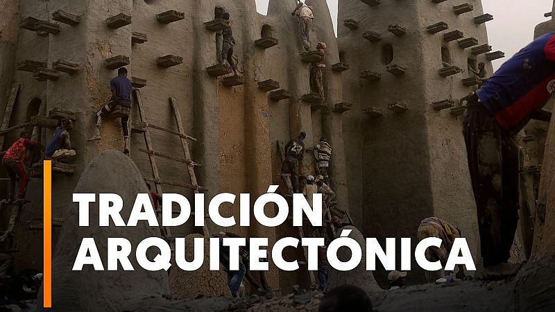 Malí: ciudadanos de Djenné reconstruyen cada año la mezquita de barro más grande del mundo - Modo Digital | Ver