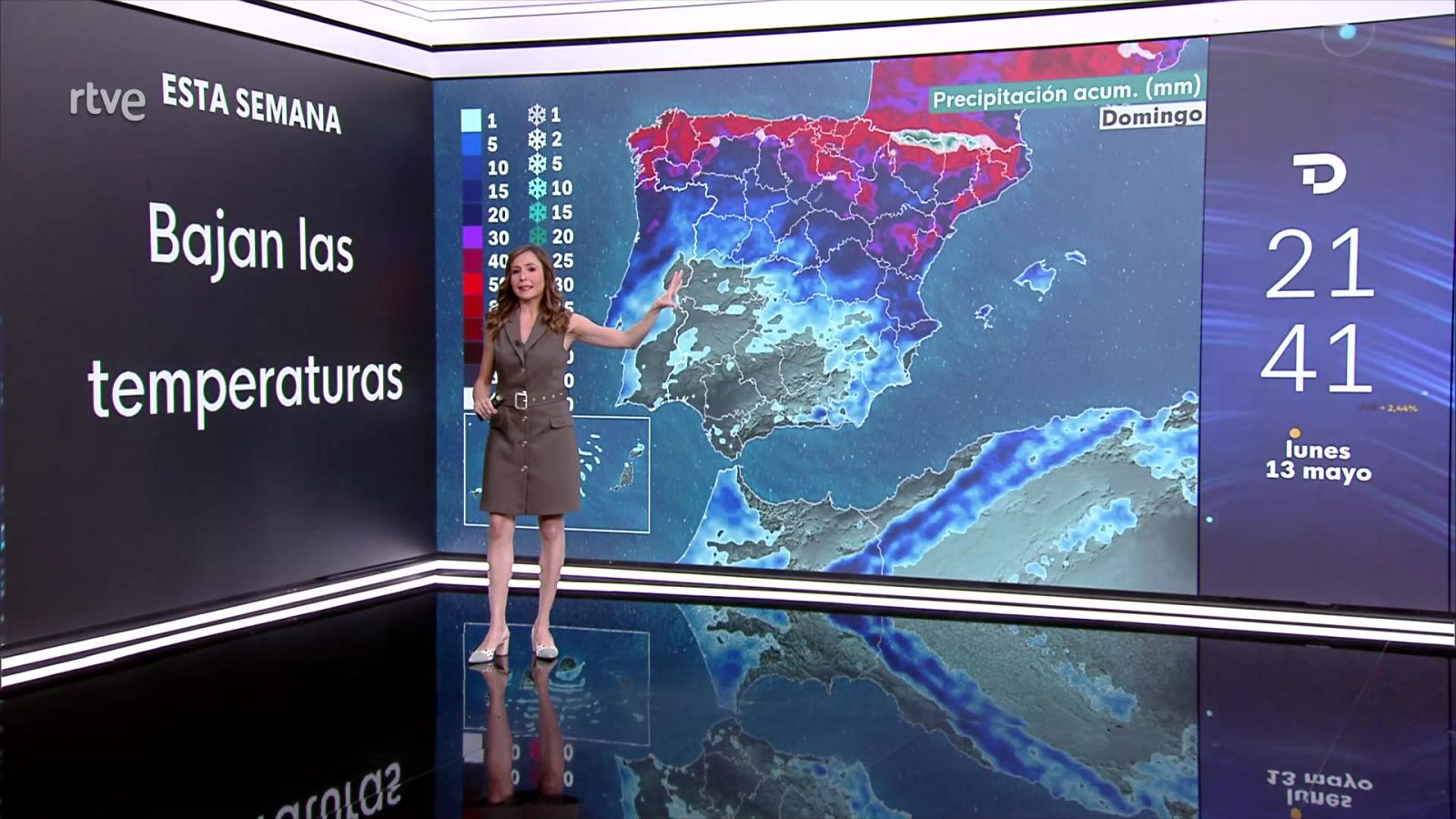Las temperaturas máximas descenderán en el oeste y aumentarán en el centro norte y Alborán - ver ahora