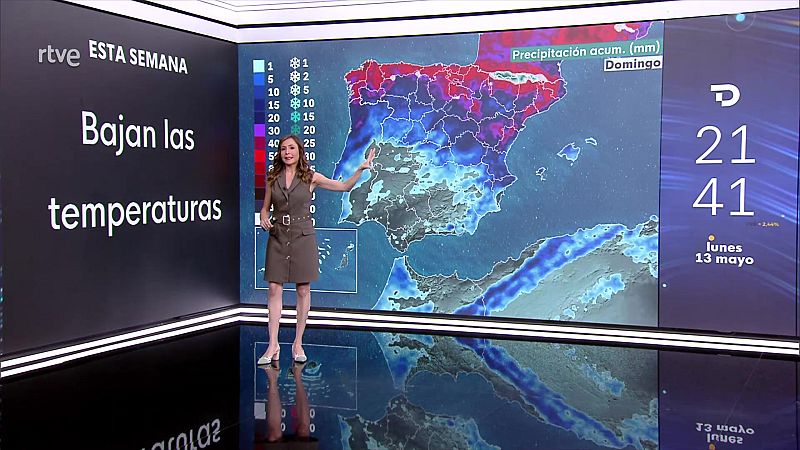 Las temperaturas máximas descenderán en el oeste y aumentarán en el centro norte y Alborán - ver ahora