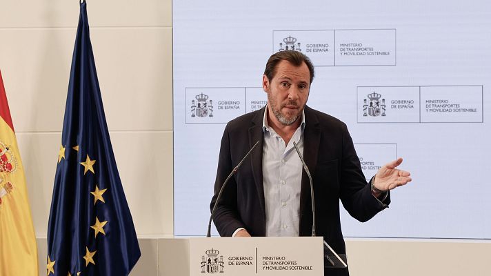 Telediario 2 - Puente no descarta el sabotaje en el robo de cobre y cree que los incidentes en Rodalies son "anormalmente altos"