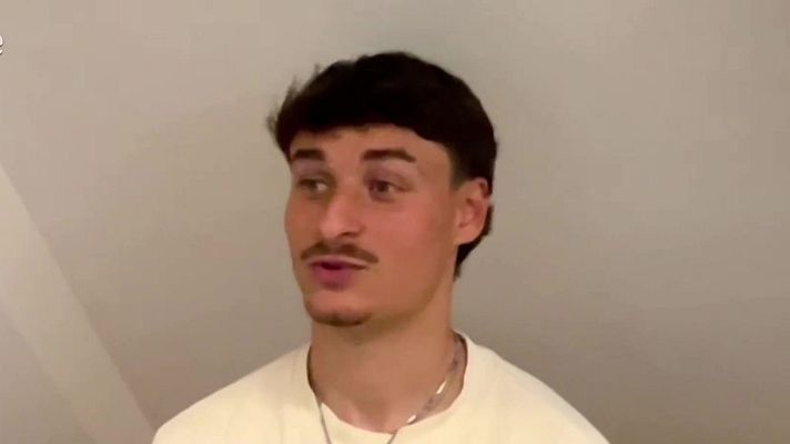 Telediario 1 - Guille Bueno: "Estar en la final de Champions, ¿por qué no?"