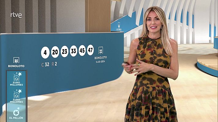 Loterías - Sorteo de la Bonoloto y Euromillones del 14/05/2024