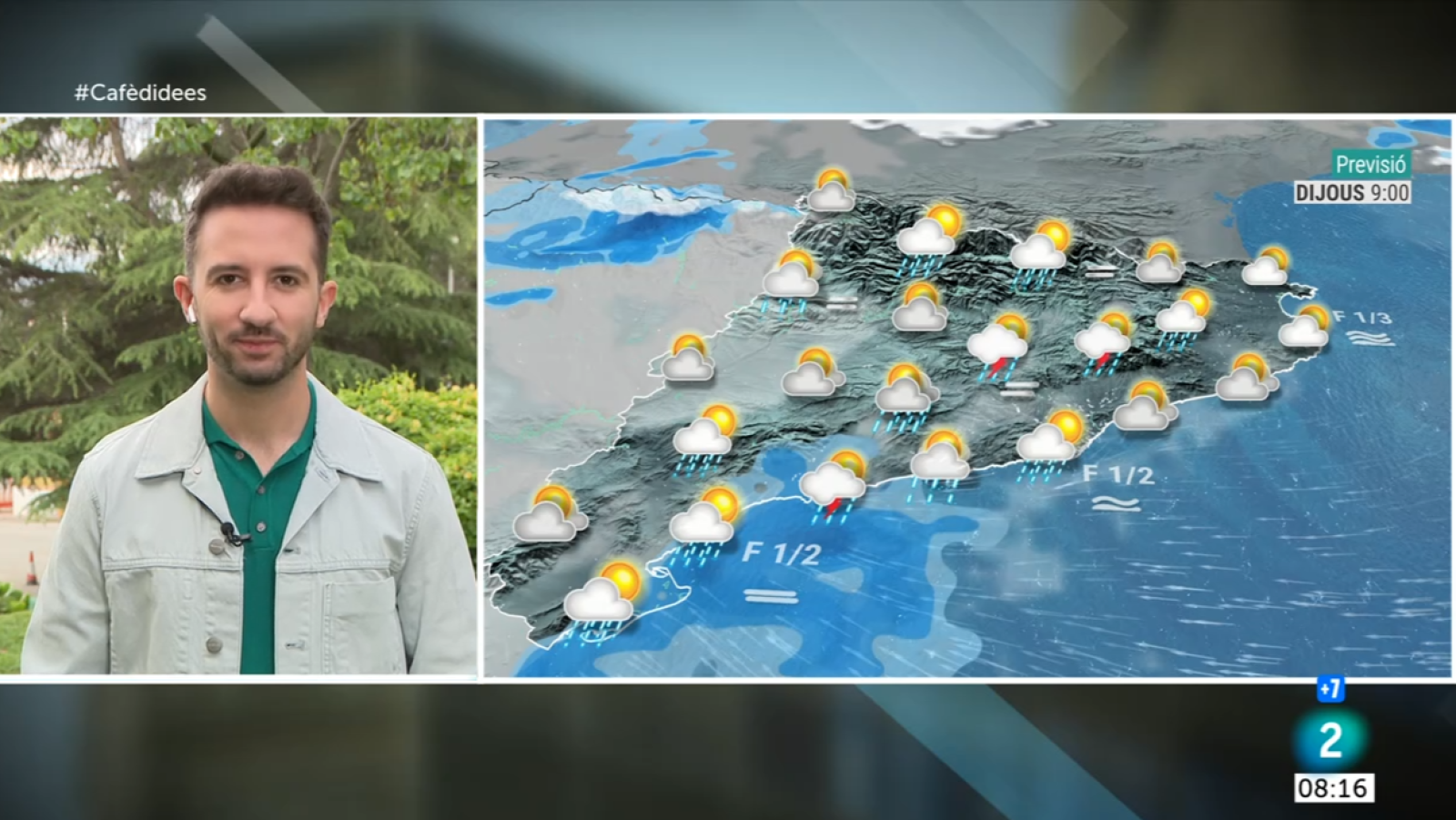 El Temps - Ha plogut, plou i plourà: continua la ratxa de ruixats | Veure