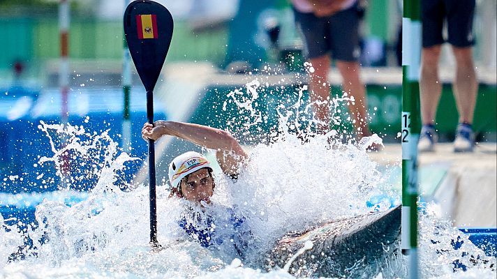 Piragüismo - David Llorente, bronce en la final de Kayak Cross del Europeo