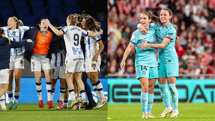 Telediario 1 - El Barça busca la temporada perfecta ante la Real Sociedad en la final de la Copa de la Reina