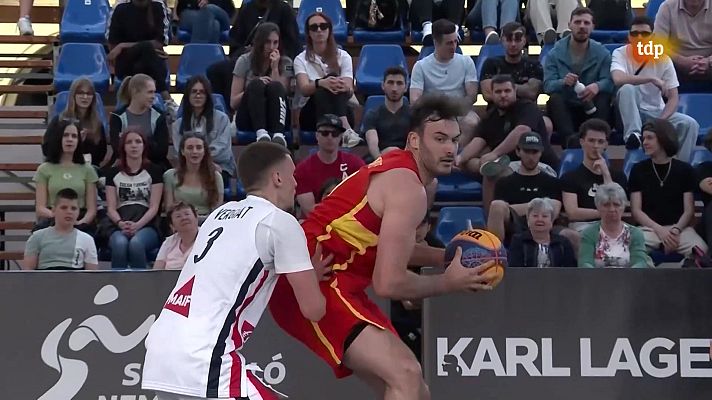 Baloncesto en RTVE - 3x3 Torneo Masculino de clasificación olímpica: Francia - España