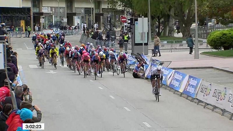 Balsamo sufre una grave caída en la 1ª etapa de la Vuelta a Burgos - Ciclismo | Ver