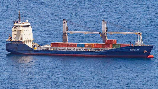 Espaa deniega la escala a un buque con armas para Israel mientras el Borkum llegar este viernes a Cartagena
