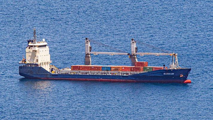 La hora de La 1 - El carguero 'Borkum' renuncia a hacer escala en Cartagena