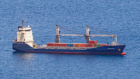 El carguero Borkum renuncia a hacer escala en Cartagena y se dirige a Eslovenia tras la polmica sobre su destino