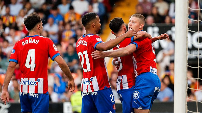 Valencia - Girona: resumen del partido 37ª jornada | Primera | Ver