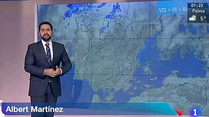 El tiempo - Lluvias en el norte y Baleares