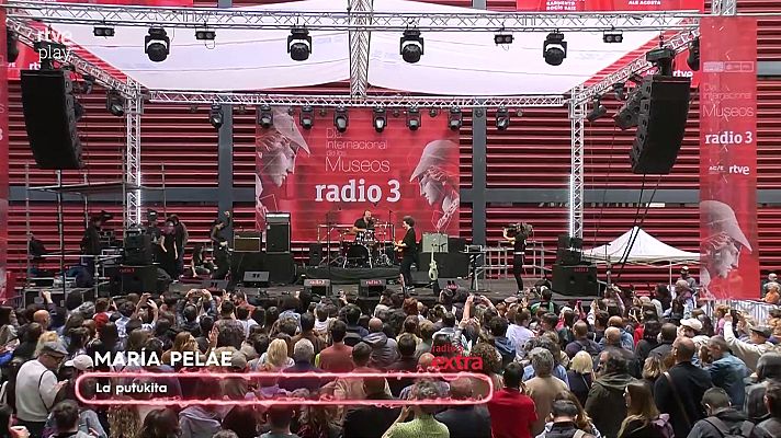  - María Pelaé, en el momento flamenco del Día de los Museos