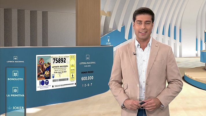 Loterías - Sorteo de la Lotería Nacional del 18/05/2024