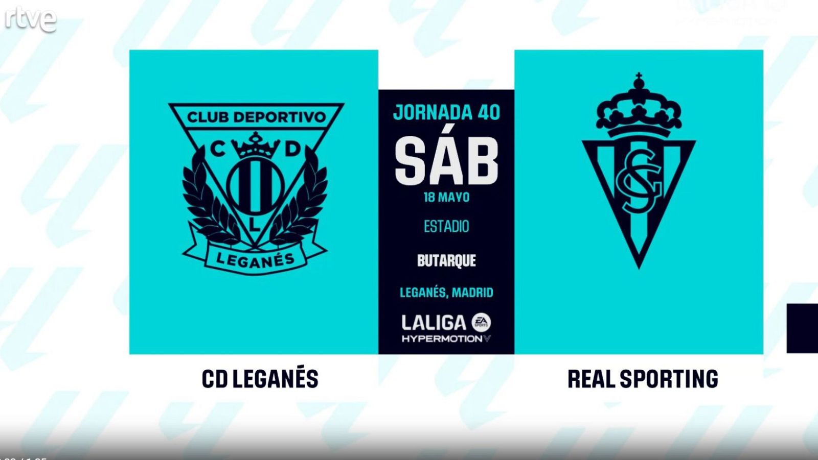 Leganés - Sporting: resumen del partido, 40ª jornada. Ver en RTVE Play