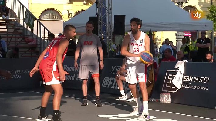Baloncesto en RTVE - 3x3 Torneo de clasificación olímpica. España - Egipto (M)