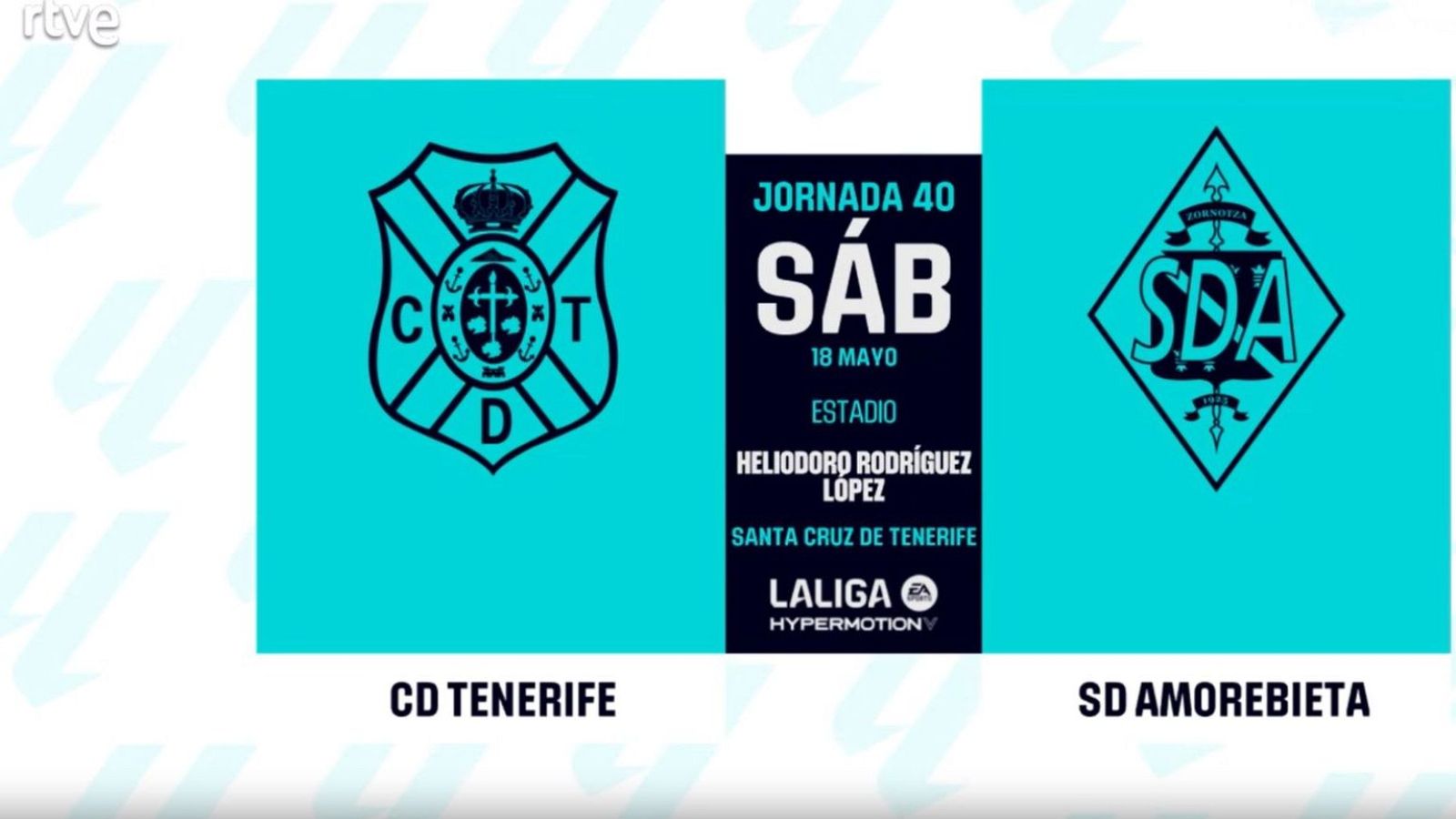 Tenerife - Amorebieta: resumen del partido, 40ª jornada. Ver en RTVE Play