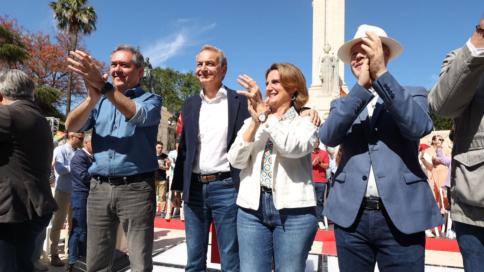 Zapatero critica que el PP centre la campaña de las elecciones europeas en Sánchez | Ver