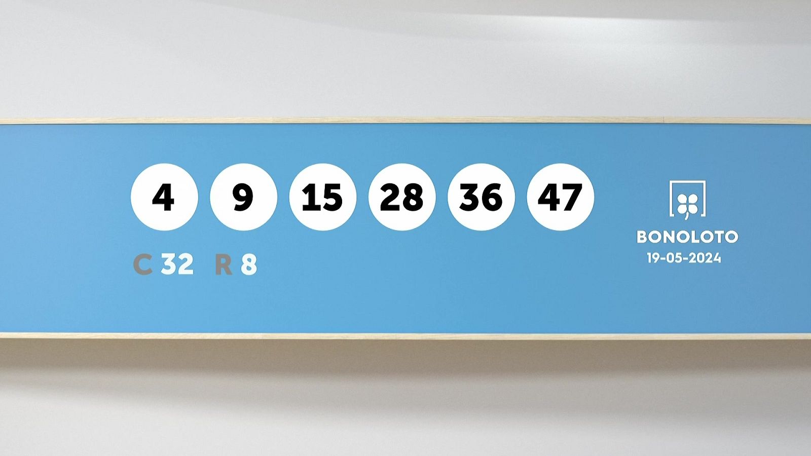 Sorteo de la Lotería Bonoloto del 19/05/2024 - Ver ahora