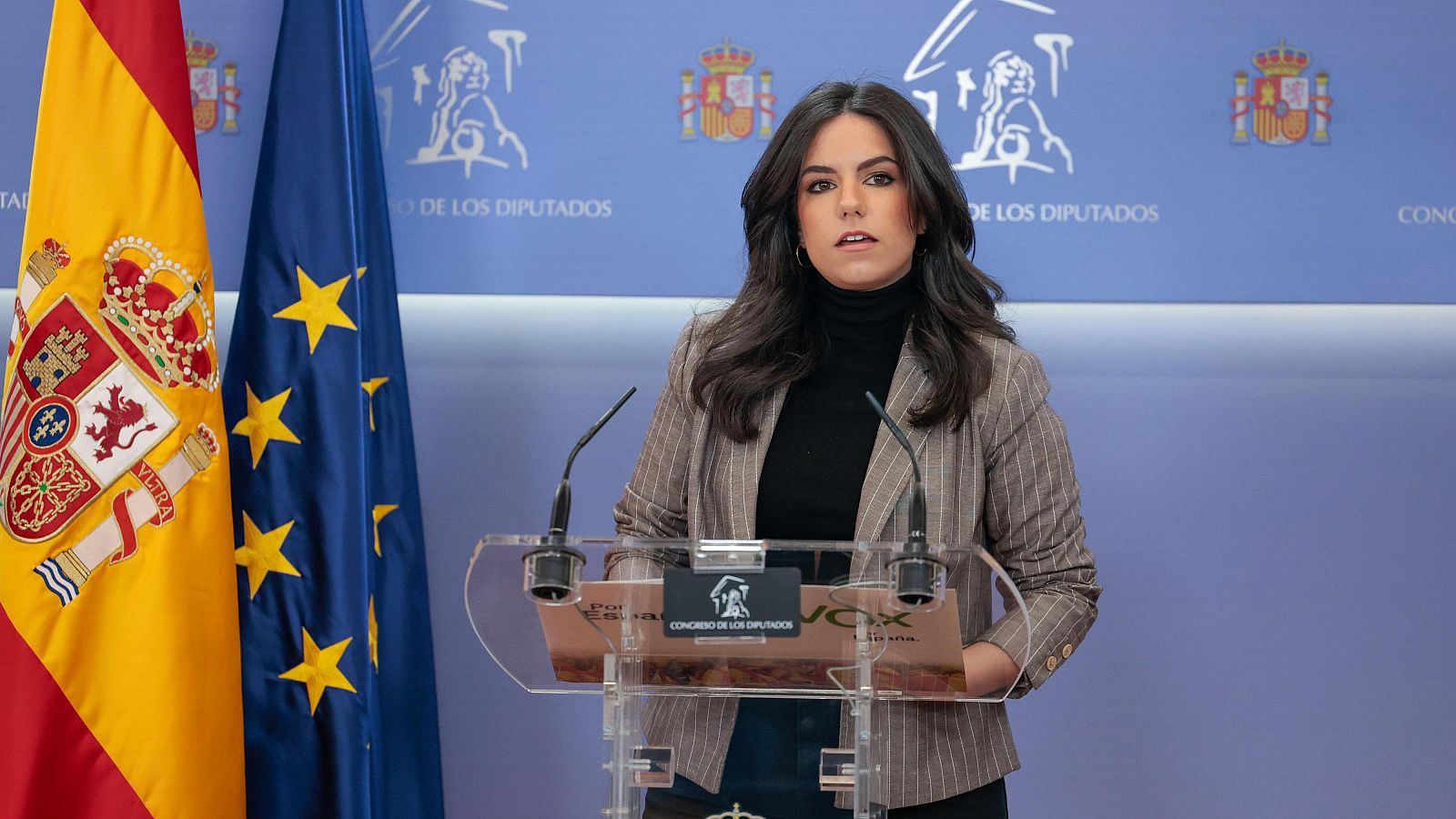 Millán (Vox) sobre las palabras de Milei a Sánchez: "Demasiado educado fue" - La hora de La 1 | Ver