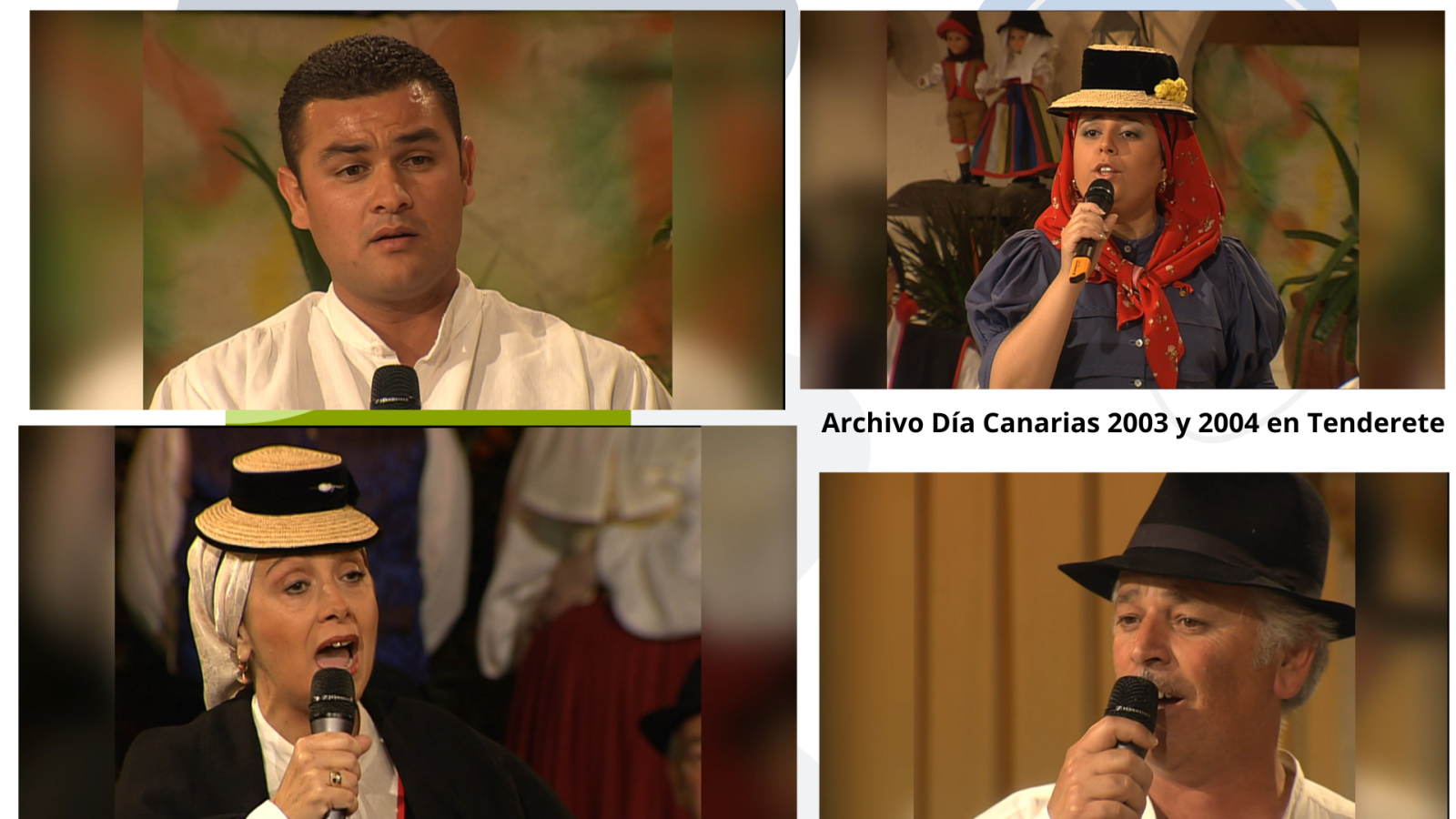 Tenderete - 19/05/2024 en el Día de Canarias del año 2003 y 2004 con la mítica Parranda del Millo.