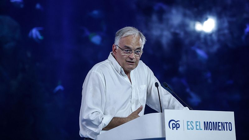 El PP ve en el discurso de Milei una "intromisión en política nacional" pero tilda de "exagerada" la reacción del Gobierno - La hora de La 1 | Ver