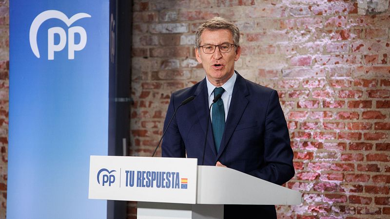 Feijóo carga contra la "escalada verbal" de Milei y Sánchez: "No me representa"