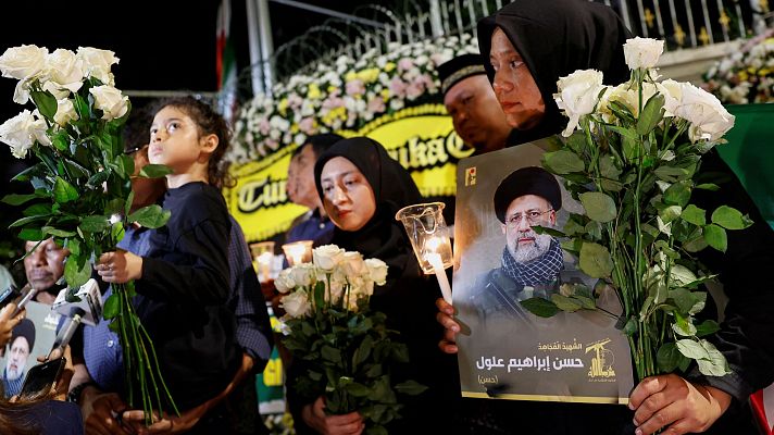 Telediario 1 - La muerte del presidente iraní reabre el debate sobre la cuestión sucesoria en el Gobierno de Irán