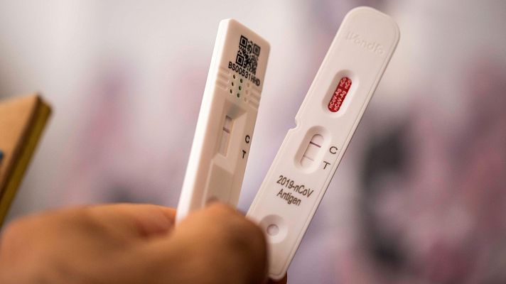 Telediario 1 - Los contagios de COVID se triplican en España durante la última semana