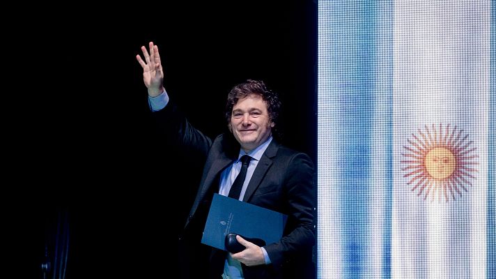 Telediario 2 - El Gobierno de Argentina rechaza que Milei tenga que disculparse e insta al Ejecutivo español a hacerlo