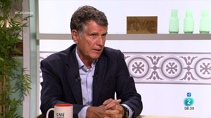 Cafè d'idees - Guardiola demana repoblar el centre: "Tot és polarització"