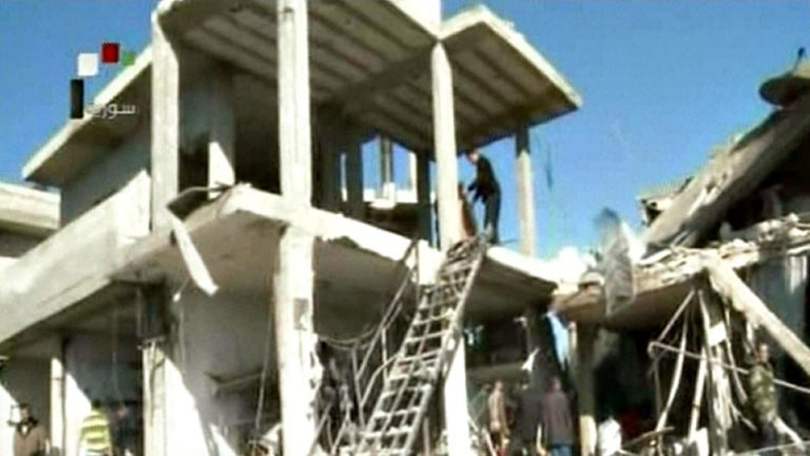 Mueren 16 personas en la explosión de una bomba en la periferia de Damasco