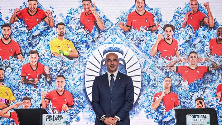 Telediario 1 - Roberto Martínez ha hecho pública la lista de Portugal con nombres destacados como Cristiano, Cancelo o Joao Félix