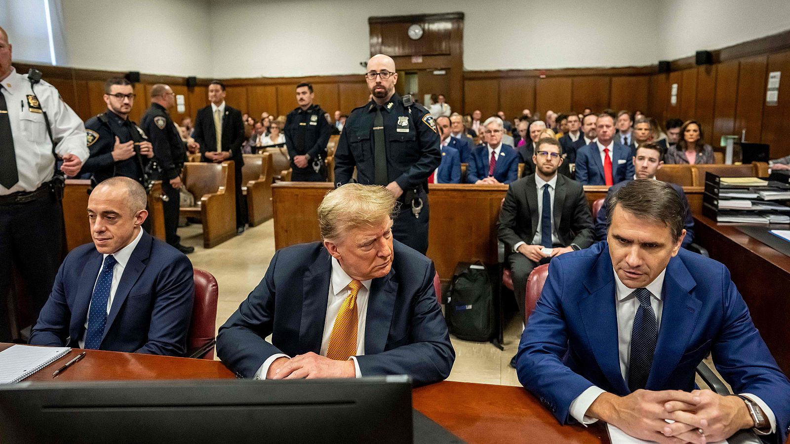 El juicio penal contra Trump, el espectáculo más cotizado de la Gran Manzana | Ver
