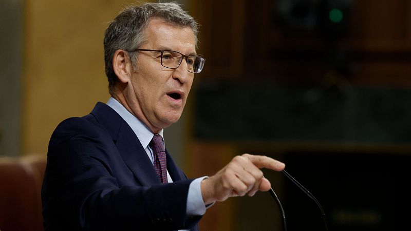 Feijóo responde a Sánchez: "No vaya de víctima" - Especiales informativos | Ver