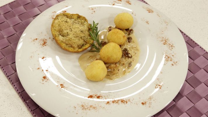 RTVE Cocina - Croquetas de jamón, cheddar y setas