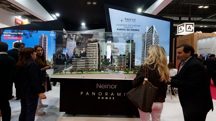 Telediario 1 - El sector inmobiliario reclama en el SIMA más suelo donde construir para ampliar la oferta