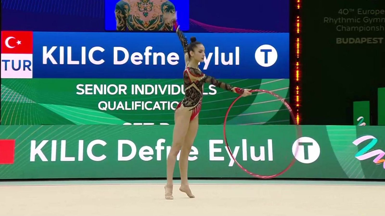 Gimnasia rítmica - Campeonato de Europa. Calificación Individual: Grupo D - ver ahora