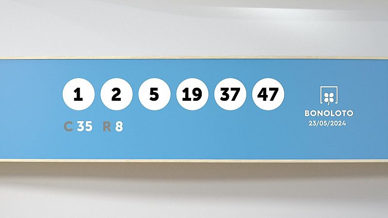Sorteo de la Lotería Bonoloto del 23/05/2024 - Ver ahora