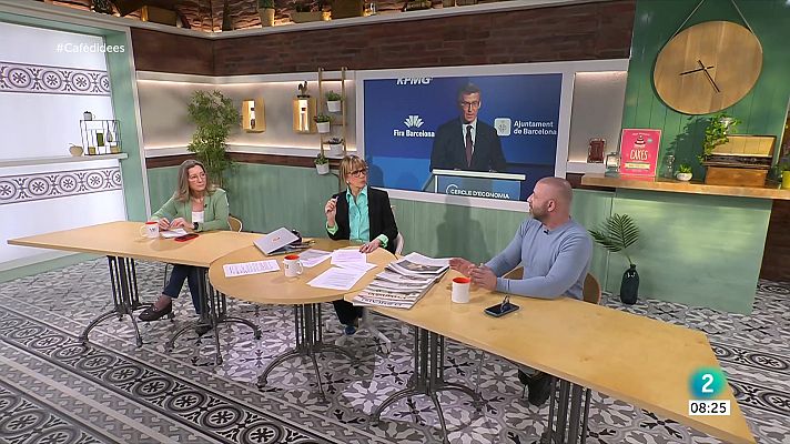 Cafè d'idees - Arancha González Laya, Isaki Lacuesta i final Champions