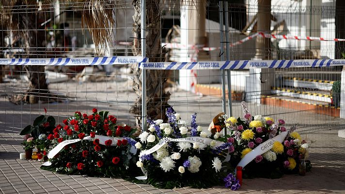 Telediario Fin de Semana - Los investigadores tratan de determinar las causas del derrumbe del Medusa Beach Club en Palma