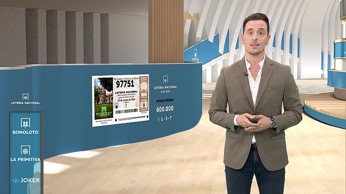 Loterías - Sorteo de la Lotería Nacional del 25/05/2024