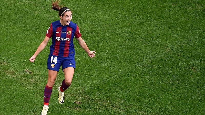 Aitana Bonmatí, a RTVE: "Parece que estemos en el Camp Nou, en Montjuic o en el Johan Cruyff" | Ver