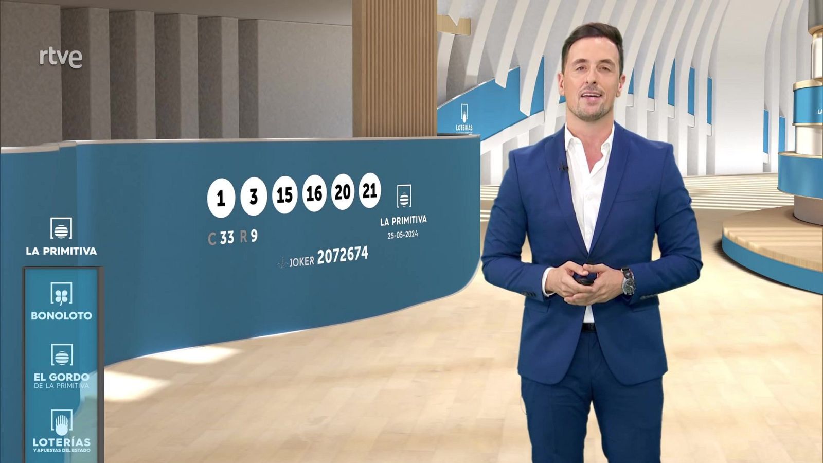 Sorteo de la Bonoloto y Primitiva del 25/05/2024 - ver ahora