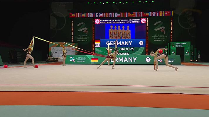 Gimnasia rítmica - Campeonato de Europa. Final All Around Conjuntos