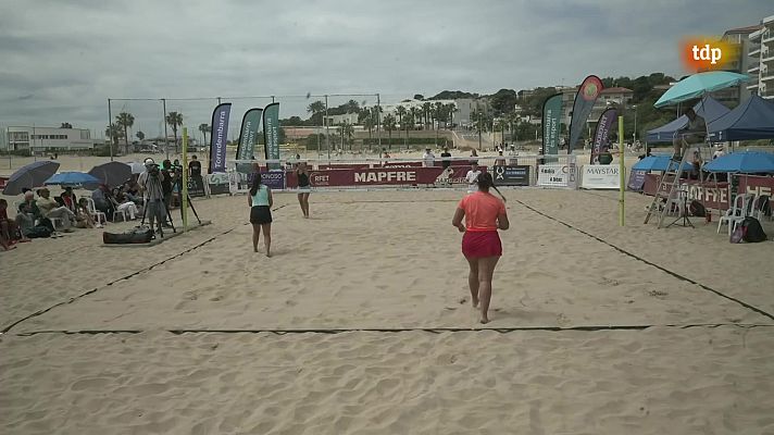 Tenis - Tenis playa - Campeonato de España. Final femenina